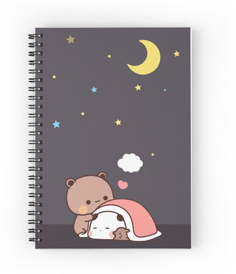 craft maniacs BUBU DUDU DAIRY A5 Diary RULED 160 Pages(Multicolor)