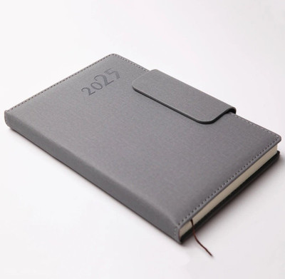 Wishbone 2025 A5 Diary RULED 365 Pages(Grey)
