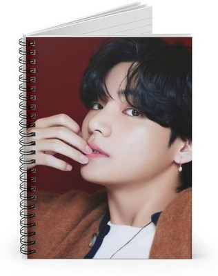 craft maniacs BTS V A5 RULED 160 PAGES DIARY A5 Diary RULED 160 Pages(Multicolor)