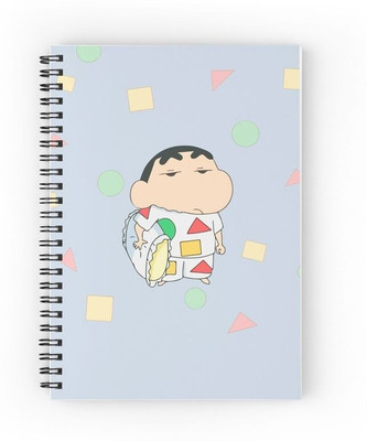 craft maniacs SHINCHAN 2023 NOTEBOOK COLLECTION A5 Notebook RULED 160 Pages(White)