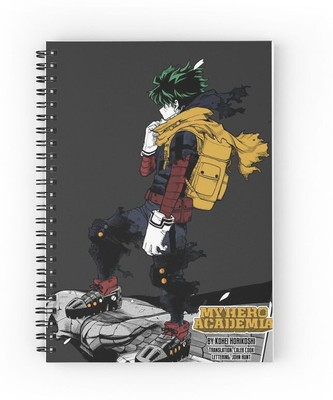 craft maniacs ANIME NOTEBOOKS A5 Notebook RULED 160 Pages(Multicolor)