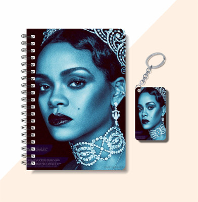 craft maniacs RIHANNA 2023 NOTEBOOK COLLECTION A5 Notebook RULED 160 Pages(White)