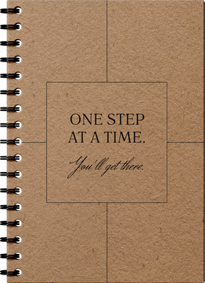 The Papier Ocean 6 Months - Undated Daily Planner | Productivity Enhancer and Health Tracker | A5 Planner/Organizer 80 GSM - 180° Lay Flat - Unique Twin Wiro Binding Design | To do List Ruled 186 Pages(Tan)