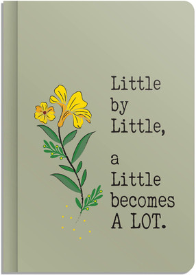 craft maniacs A5 SOFT BOUND NOTEBOOK A5 Diary RULED 100 Pages(Yellow)