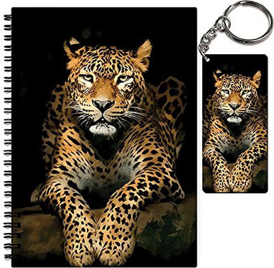 craft maniacs A5 NOTEBOOK + KEYCHAIN COLLECTION A5 Notebook RULED 160 Pages(Blue)