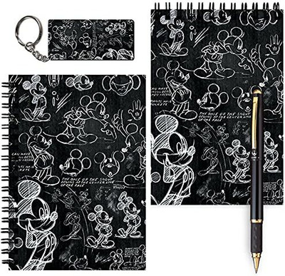 craft maniacs A6 MESSAGE PADS + ONE KEYRING A6 Notebook UNRULED 160 Pages(Multicolor, Pack of 2)