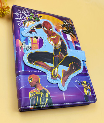 Paper Bear Superhero Planner Notebook for Kids Regular Notebook Designer 80 Pages(Red)