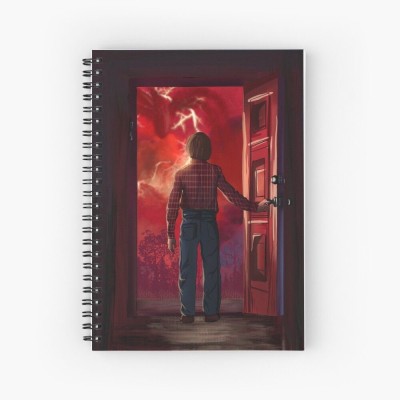 craft maniacs STRANGER THINGS A5 Diary RULED 160 Pages(Multicolor)