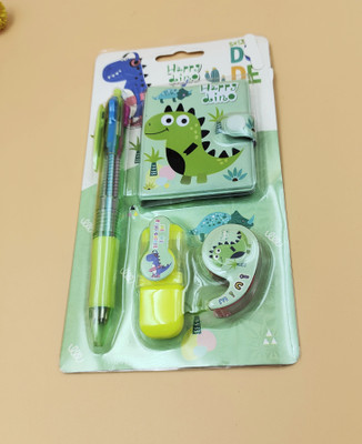 Paper Bear Dinosaur A5 Diary Designer 60 Pages(Yellow)