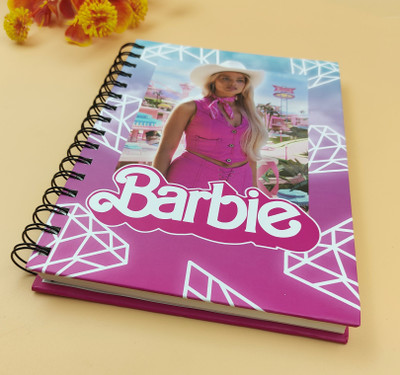 Paper Bear Fancy A4 Diary ruled 80 Pages(Purple)