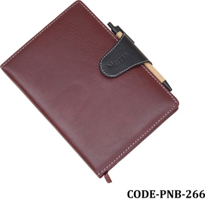 BALHAR Diary A5 Diary Ruling 200 Pages(Brown)