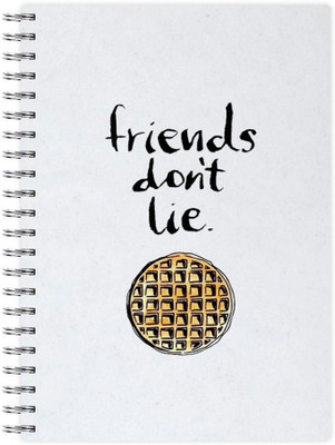 craft maniacs STRANGER THINGS A5 Diary RULED 160 Pages(Multicolor)