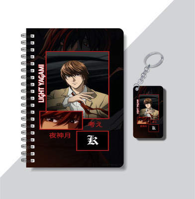craft maniacs DEATH ANIME 2023 NOTEBOOK COLLECTION A5 Notebook RULED 160 Pages(White)
