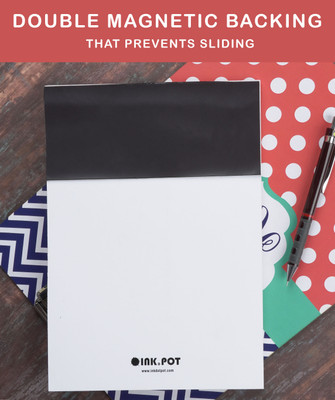 Inkdotpot Meal Planner Regular Planner Unruled 54 Pages(White)