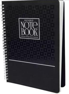 Sauravbooksagra For office A2 Diary Good 1000 Pages(Black)