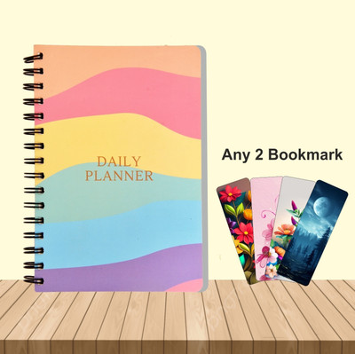 ThinkCrafts 160 pages A5 Planner planner 160 Pages(Multicolor)