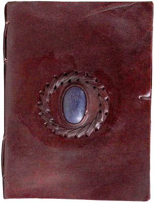RSN Handmade A5 Notebook Unruled 100 Pages(Maroon)