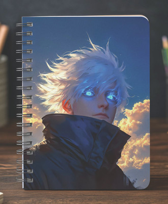 Graphic Word Anime Design A5 Notebook Unruled 160 Pages(Multicolor)