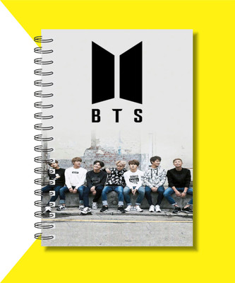 craft maniacs BTS DIARY A5 Diary RULED 160 Pages(Multicolor)