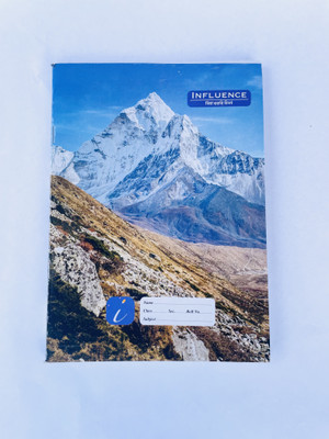 Influence i A5 Notebook Single Ruled 152 Pages(Blue, Pack of 12)