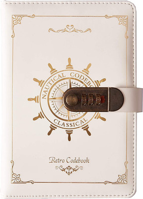 AQUABUCKET Retro A3 Notebook Ruled 192 Pages(White)