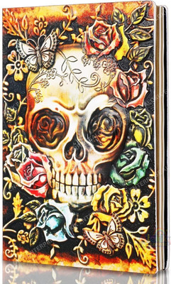 MANAKI ENTERPRISE Diary Regular Diary 200 Pages(3D Skull Diary)