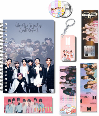 craft maniacs NEWEST DIARY + 3 FREEBIE COLLECTION A5 Diary RULED 160 Pages(Multicolor)