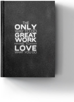 Macmerise Love What You Do A5 Diary Ruled 100 Pages(Multicolor)