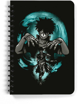 craft maniacs ANIME DIARY A5 Diary RULED 100 Pages(Multicolor)