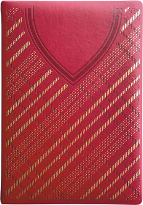 ANUPAM Dap Notebook College Ruled Notebook 80 Gsm Paper Shirt Styled Design PU Cover A5 Diary for Writing, Planning, Travel Office Use, Handy Journal, Stylish Look Notebook 192 Pages(Red)
