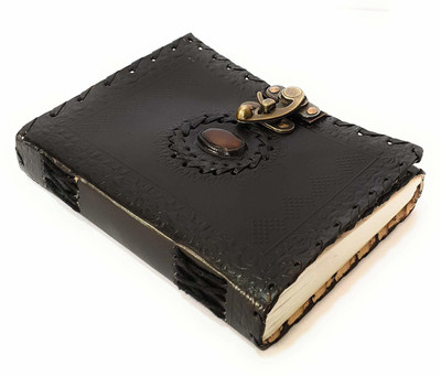 Anshika International no A5 Diary no 100 Pages(Black)