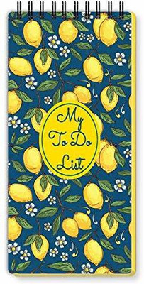 Nourish ToDo List Note Pad_DRY Regular Note Pad Ruled 50 Pages(LEMON)