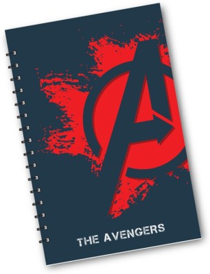 Desi Feriwala Avenger A5 Notebook Unruled 100 Pages(Dark Blue)