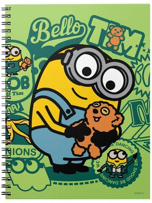 craft maniacs MINION COLLECTION A5 Notebook RULED 160 Pages(Multicolor)