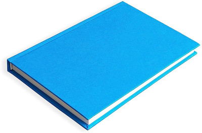 INNAXA Hardbound Diary, Blank Notebooks,Hardcover Sketchbook Journal Unlined, A5 Diary Blank 152 Pages(Turquois)