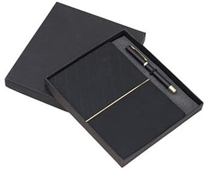 BALHAR Diary A5 Diary Ruling 200 Pages(Black)