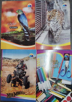 Shikshak 2024 A4 Notebook Ruled 176 Pages(Multicolor, Pack of 123)