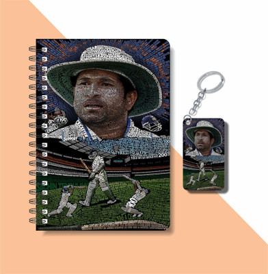 craft maniacs TENDULKAR 2023 NOTEBOOK COLLECTION A5 Diary RULED 160 Pages(White)