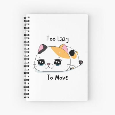 craft maniacs KITTY COLLECTION A5 Notebook RULED 160 Pages(Black)