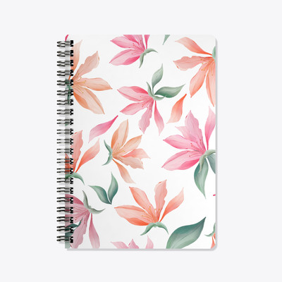 Bhamra Trader Spiral Diary Wiro A5 Diary Ruled 140 Pages(Multicolor)