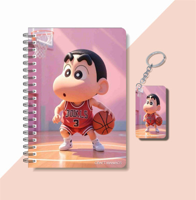 craft maniacs nOTEBOOK COLLECTION A5 Notebook RULED 160 Pages(White)