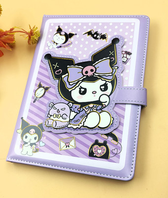 Paper Bear Kuromi Regular Diary Designer 80 Pages(Purple)