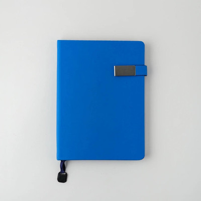 ORANJBOX A5 Notebook A5 Notebook Single Rule 192 Pages(Blue)