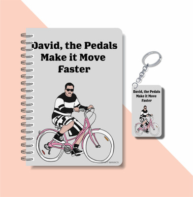 craft maniacs SCHITT'S CREEK COLLECTION A5 Notebook RULED 160 Pages(Multicolor)