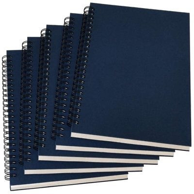 craft maniacs ECO FRIENDLY COLLECTION A5 Notebook UNRULED 120 Pages(Multicolor, Pack of 6)