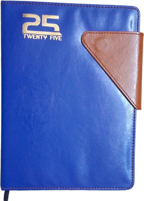 Greeshma New Year Regular Diary 2025 Sunday Full Page 364 Pages(Blue)