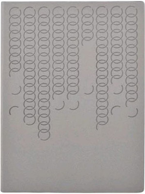 Pia Creations Interlocking Loop Design A5 Journal Single Line Rulled 192 Pages(Grey)