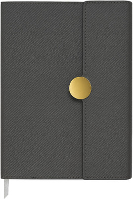 Schmick A5 Diary A5 Journal Ruled 200 Pages(Black)