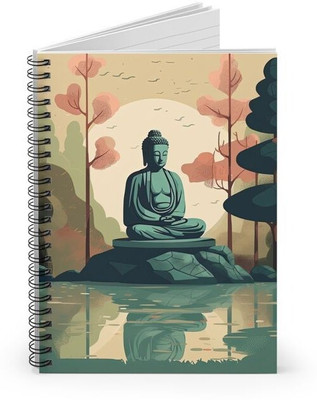 craft maniacs BUDDHA COLLECTION A5 Diary RULED 120 Pages(BUDDHA COLLECTION)