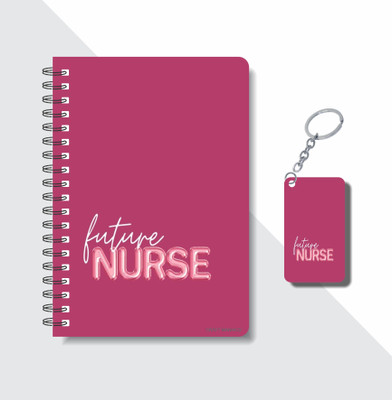 craft maniacs 2023 DOCTOR DIARY + KEYCHAIN A5 Notebook RULED 160 Pages(Multicolor)
